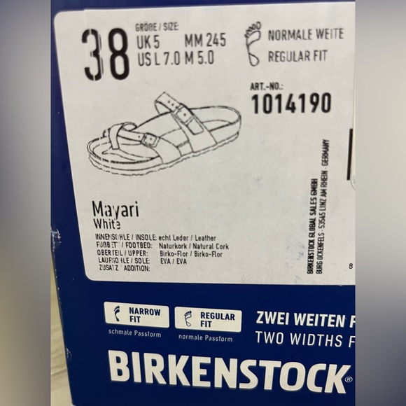 Birkenstock Mayari White Unisex - Picture 6 of 6